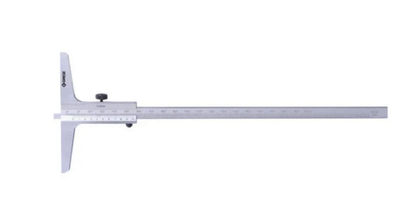 VDG/8 GROZ VERNIER DEPTH GAUGES W/O HOOK RANGE 0-200MM/0.05MM, LENGTH OF BASE 100MM