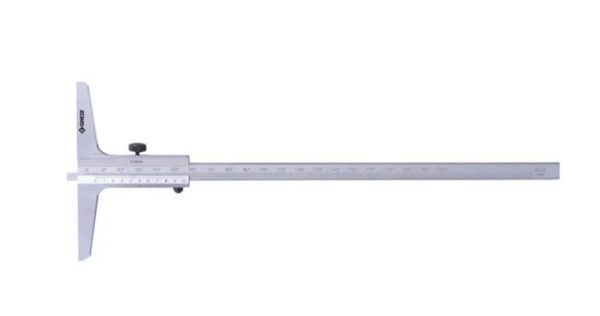 VDG/12 GROZ VERNIER DEPTH GAUGES W/O HOOK RANGE 0-300MM/0.05MM, LENGTH OF BASE 150MM