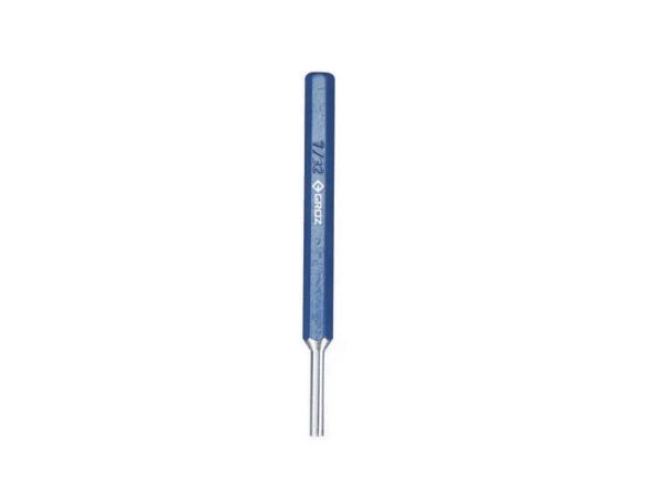 PP/HD1-4 GROZ HEAVY DUTY PIN PUNCH, HEX SHANK, 1/4" x 5-3/4"