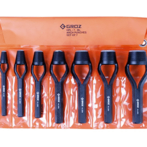 HPL/7/BEL/ST GROZ ARCH (WAD) PUNCH SET, 6 - 25MM, 7 PCE