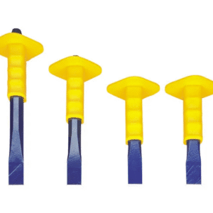 CHS/ST/10/0-1GRP/TE GROZ OCTAGONAL COLD CHISEL WITH GRIP GUARD, 250MM X 25MM