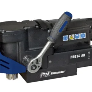 HOLEMAKER PRO36AD MAGNETIC BASE ANGLE DRILL,240V, CAPACITY: 36MM DIA X 30MM