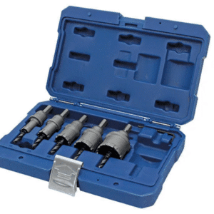 HOLEMAKER 5 PIECE TCT HOLESAW SET, 25MM DEPTH, CONTAINS 16, 20, 25, 32 & 40MM DIA.