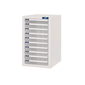 ITM PARTS CABINET, 10 DRAWERS A4, 275W x 340D x 482H