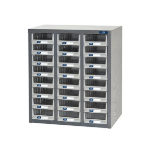 ITM PARTS CABINET, METAL, A5 24 DRAWER, 586W X 290D X 640H
