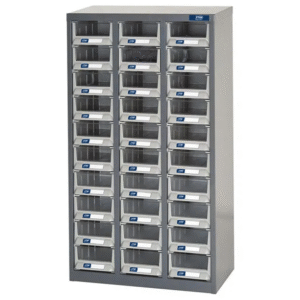 ITM PARTS CABINET, METAL A6 30 DRAWERS 533W x 264D x 937H