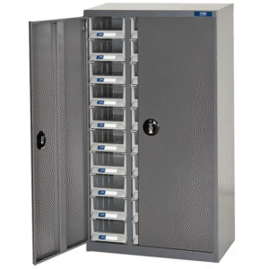 ITM PARTS CABINET, LOCKABLE, METAL A6 30 DRAWERS 533W x 313D x 970H