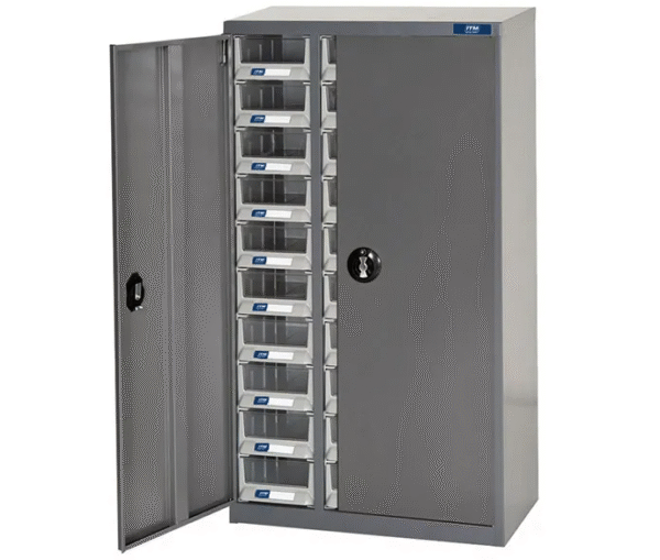 ITM PARTS CABINET, LOCKABLE, METAL A6 30 DRAWERS 533W x 313D x 970H