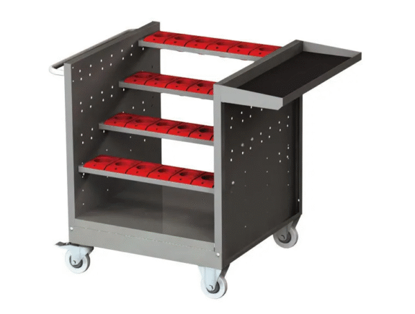 ITM CNC TOOL CART, 28 X BT-40 TOOL HOLDERS