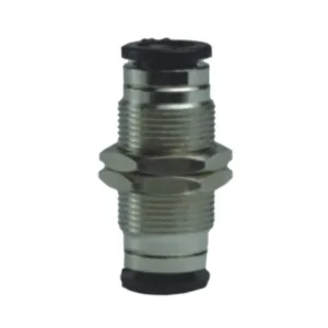 PUSH FIT FITTING, BULKHEAD UNION, 4MM  X 4MM