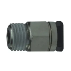 PUSH FIT FITTING, MALE STRAIGHT NIPPLE, M5  X 4MM