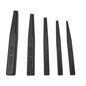 RYTOOL SQUARE SCREW EXTRACTOR KIT, 5 PICE