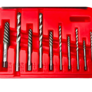 RYTOOL COMBINATION EXTRACTORS & DRILL SET, 10 PIECE