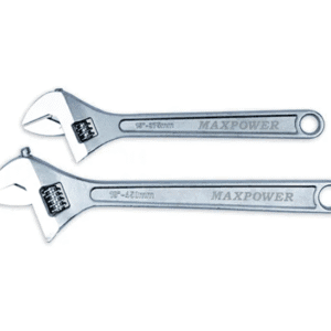 MAXPOWER - 2PC ADJUSTABLE WRENCH SET, 15"& 18"