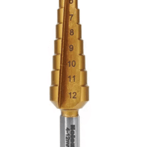 HOLEMAKER STEP DRILL STRAIGHT FLUTE 4-12MM