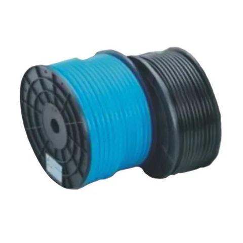STRAIGHT PU AIR HOSE, 2.5MM ID X 4MM OD, 200MTR COIL, BLACK