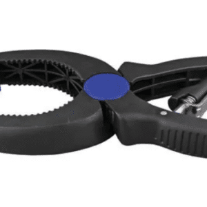 TRADEMASTER QUICK RELEASE HAND CLAMP, PLASTIC WITH RUBBER PADS 75MM