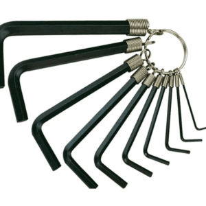 TENG STANDARD AF HEX KEY SET, 10PCE, 1/16"-3/8"