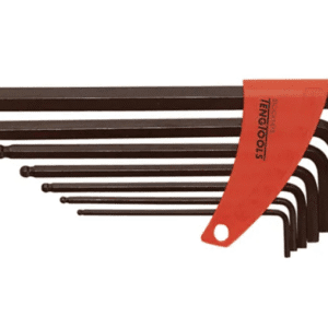 TENG BALL-END METRIC HEX KEY SET, 7PCE, 2.5MM-10MM