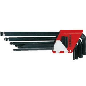 TENG BALL-END METRIC HEX KEY SET, 9PCE, 1.5MM-10MM