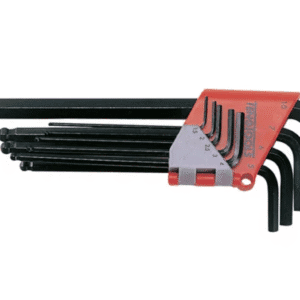 TENG BALL-END METRIC HEX KEY SET, 9PCE, 1.5MM-10MM