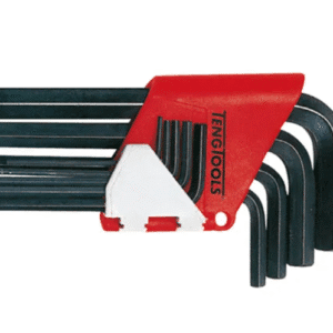 TENG STANDARD METRIC HEX KEY SET, 9PCE, 1.5MM- 10MM