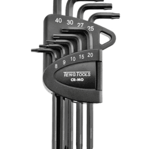 TENG METRIC TPX KEY SET, 9PCE, TPX8-TPX40