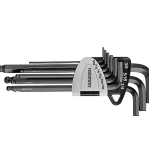 TENG BALL-END AF HEX KEY SET, 9PCE, 5/64"-3/8"