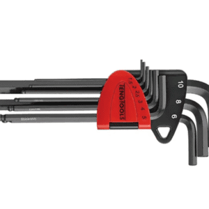 TENG BALL-END METRIC HEX KEY SET, 9PCE, 1.5MM-10MM
