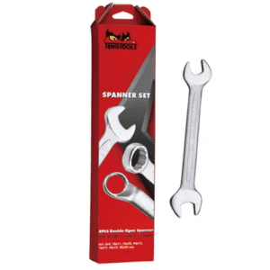 TENG DOUBLE OPEN END SPANNER SET, 8PCE, METRIC