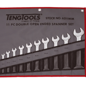 TENG DOUBLE OPEN-END SPANNER SET, 11PCE 6-32MM