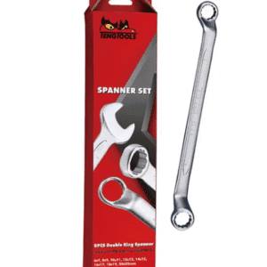 TENG DOUBLE RING SPANNER SET, 8PCE, METRIC