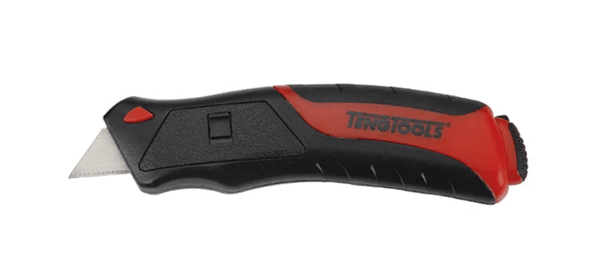 TENG 175MM SAFETY UTILITY KNIFE AUTO PUSH-LOADING
