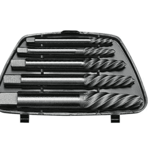 TENG 5PCE SCREW EXTRACTOR SET - ROUND SHANK