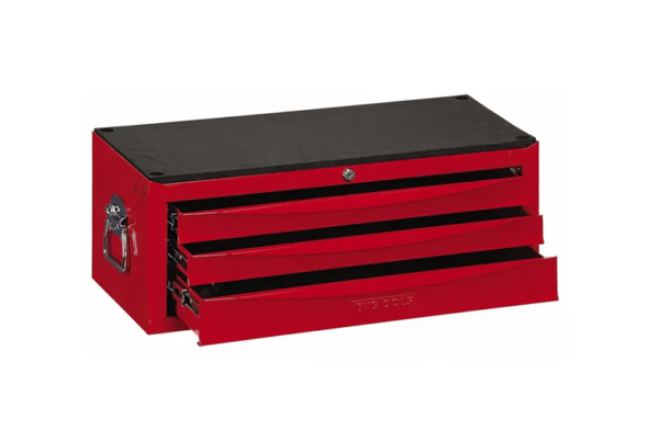 TENG 26" STD MIDDLE BOX, 3 DRAWERS, RED
