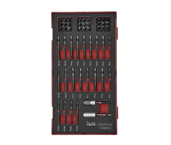 TENG 50PCE IMPACT BITS SET - TEA-TRAY