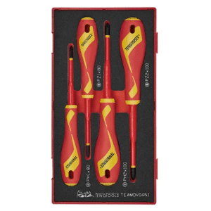 TENG 4PCE SCREWDRIVER SET INSULATED PH/PZ
