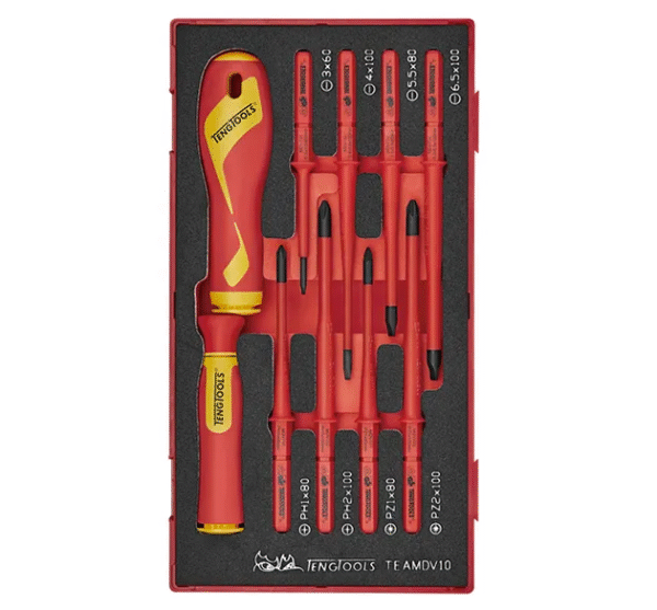 TENG 10PCE INTERCHANGEABLE BLADE SET INSULATED
