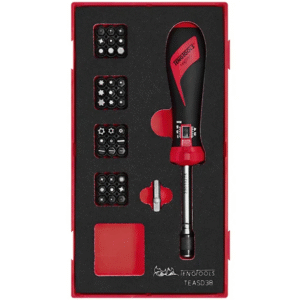 TENG 38PCE 1/4" DR. TORQUE SCREWDRIVER SET 1-5NM EVA-TEA-TRA