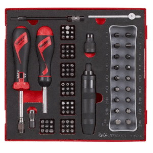 TENG 95PCE TORQUE SCREWDRIVER SET 1-5NM (EVA) - TED-TRAY