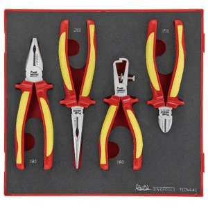 TENG 4PCE MB 1000V VDE PLIER SET - TED-TRAY