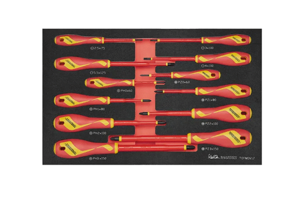 TENG 12PCE SCREWDRIVER SET INSULATED