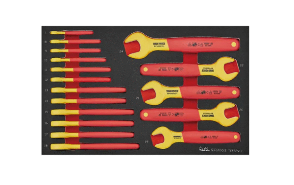 TENG 17PCE INSULATED SPANNER SET EVA3