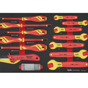 TENG 17PCE INSULATED SPANNER & SCREWDRIVER SET EVA3