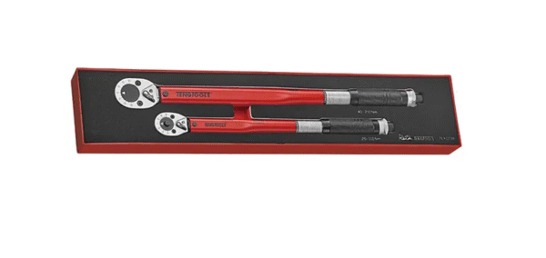TENG 2PCE 3/8" &1/2" DR. TORQUE WRENCH SET - TEX-TRAY