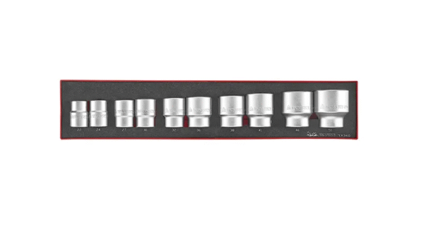 TENG 10PCE 3/4" DR. SOCKET SET 22-50MM -TEX-TRAY