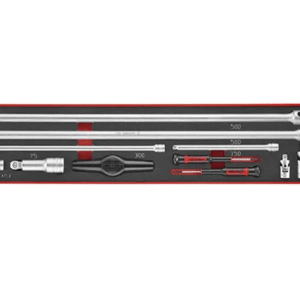 TENG 13PCE 1/4", 3/8" & 1/2" DR. EXT BAR & ACC SET-TEX-TRAY