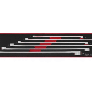 TENG 6PCE LONG RING SPANNER SET - TEX-TRAY