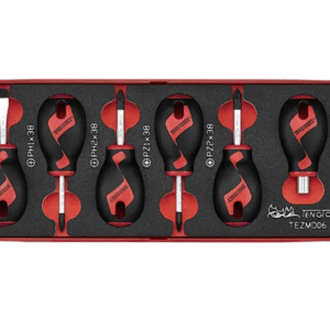 TENG 6PCE STUBBY SCREWDRIVER SET