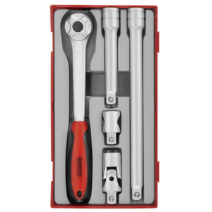 TENG 5PCE 1/2" DR. SOCKET ACCESSORIES SET - TC-TRAY